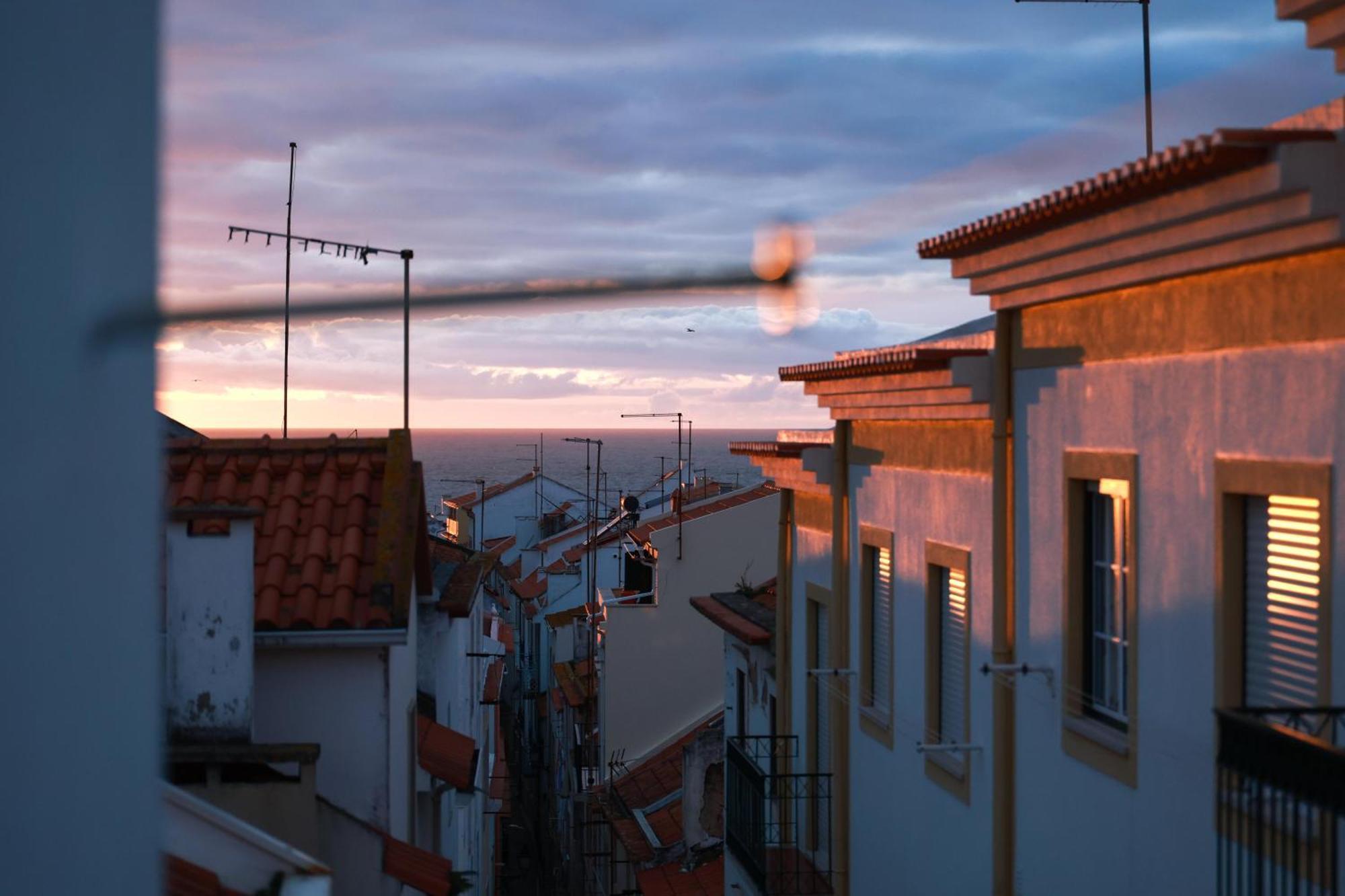 Guest House Abegorias Nazaré Dış mekan fotoğraf